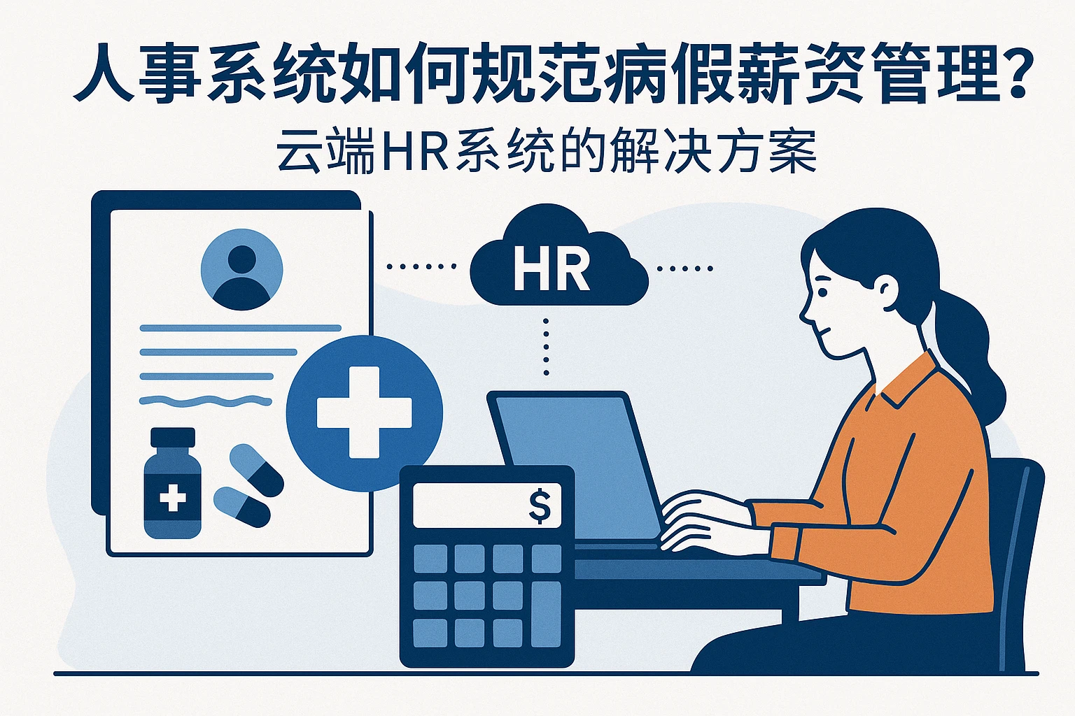 人事系统如何规范病假薪资管理？云端HR系统的解决方案