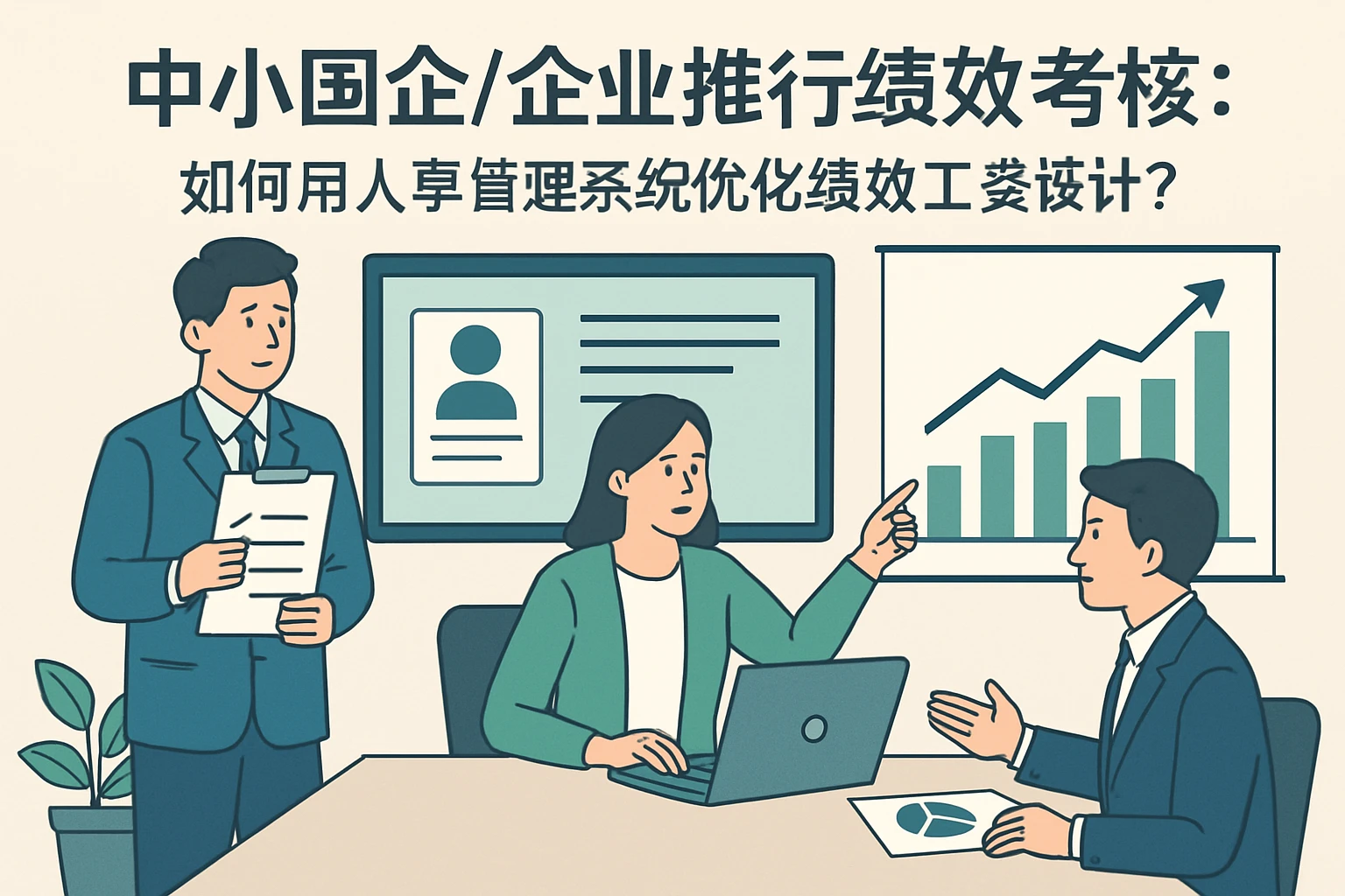 中小国企/企业推行绩效考核：如何用人事管理系统优化绩效工资设计？