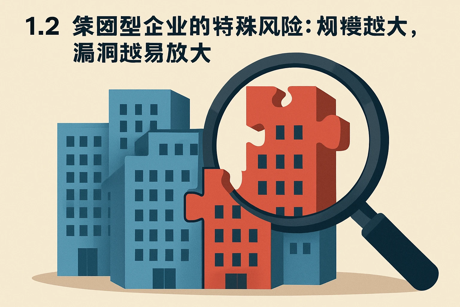 1.2 集团型企业的特殊风险：规模越大，漏洞越易放大
