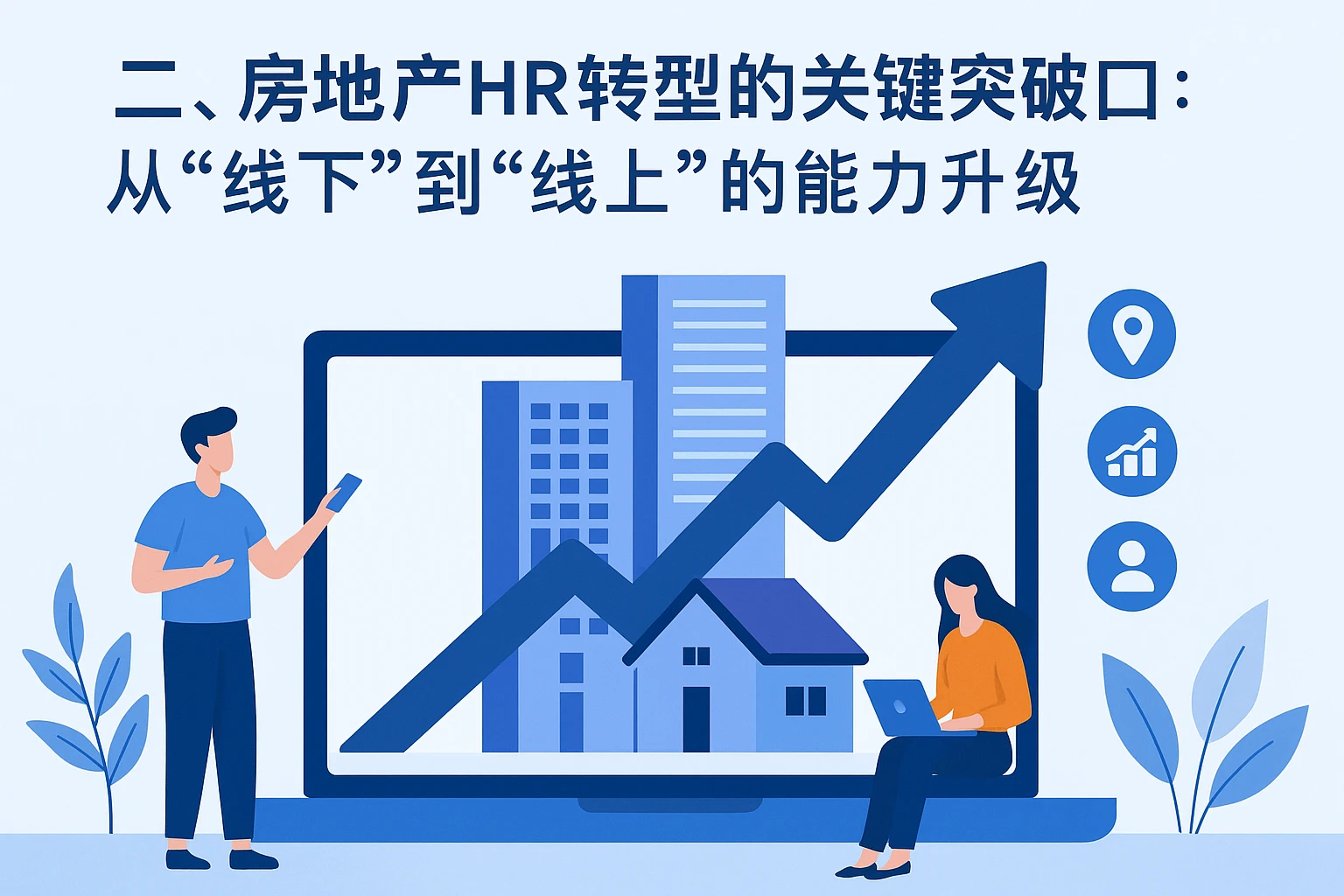 二、房地产HR转型的关键突破口：从“线下”到“线上”的能力升级