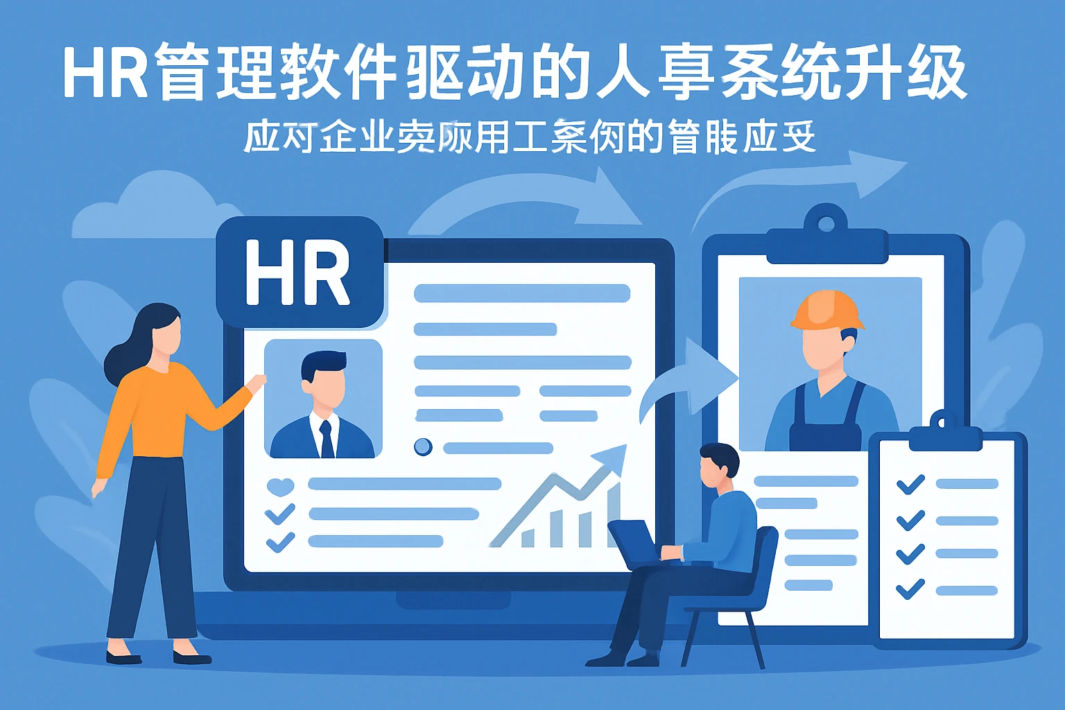 HR管理软件驱动的人事系统升级——应对企业实际用工案例的智能应变
