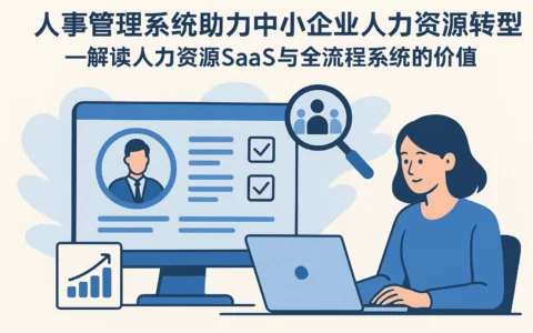 人事管理系统助力中小企业人力资源转型——解读人力资源SaaS与全流程系统的价值
