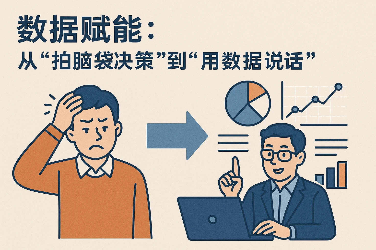 2. 数据赋能：从“拍脑袋决策”到“用数据说话”