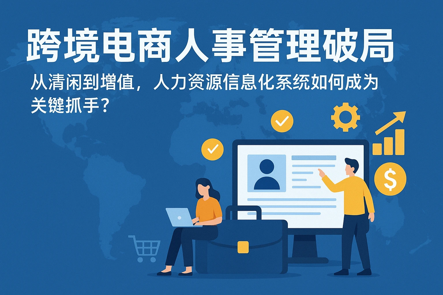 跨境电商人事管理破局：从清闲到增值，人力资源信息化系统如何成为关键抓手？