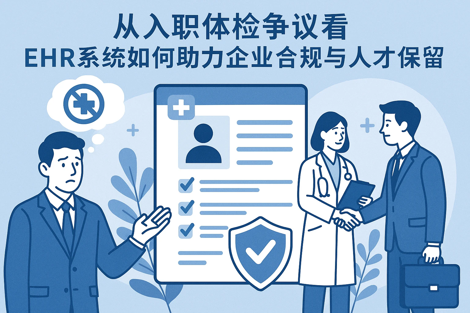从入职体检争议看EHR系统如何助力企业合规与人才保留
