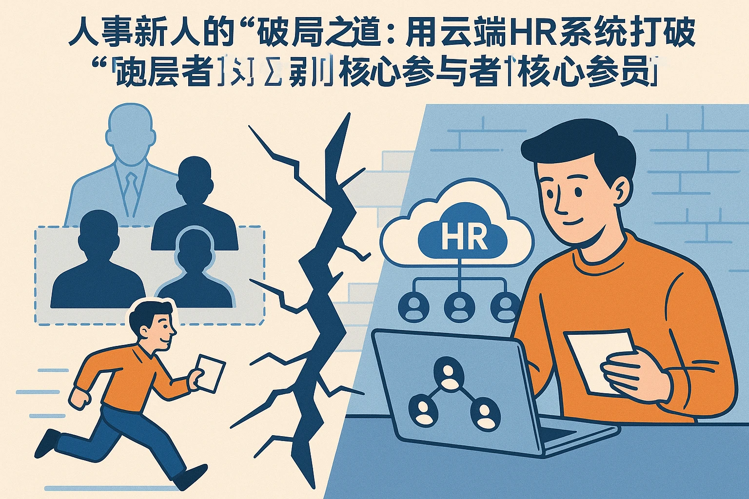人事新人的“破局之道”：用云端HR系统打破“权力壁垒”，从“跑腿者”到“核心参与者”