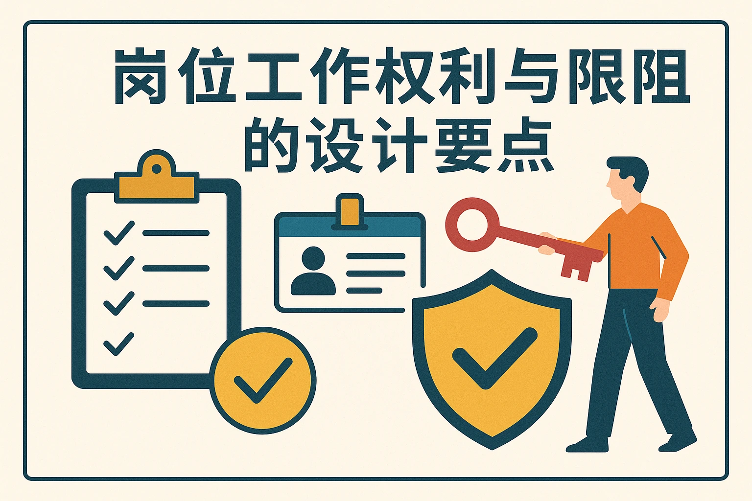 岗位工作权利与权限的设计要点