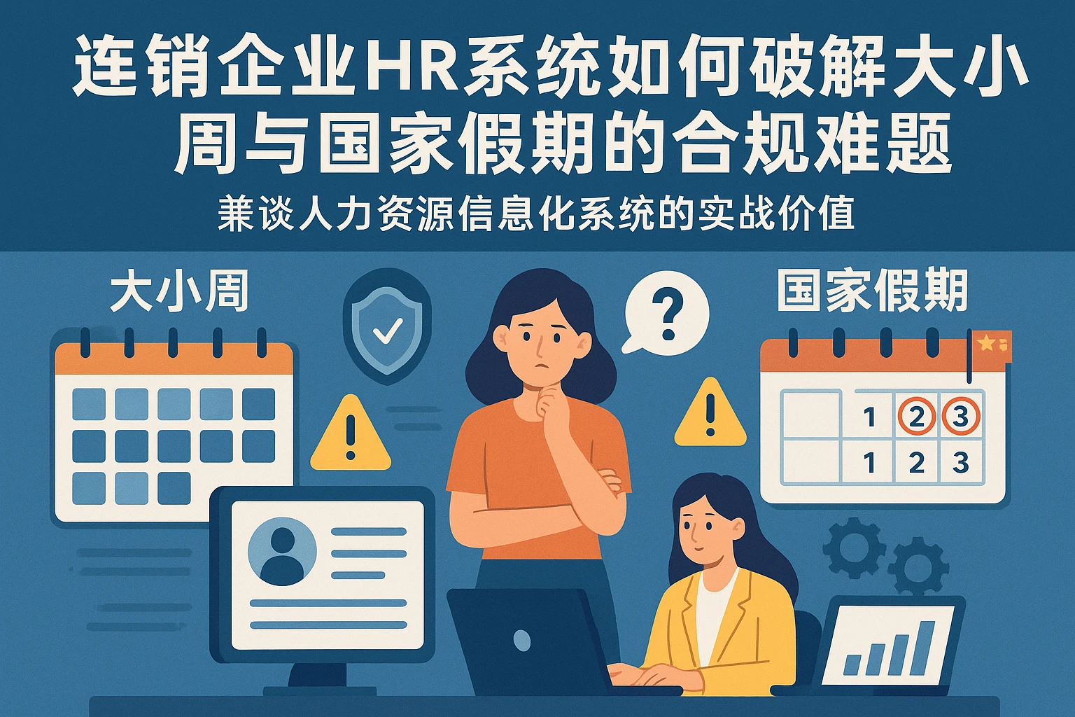 连锁企业HR系统如何破解大小周与国家假期的合规难题——兼谈人力资源信息化系统的实战价值