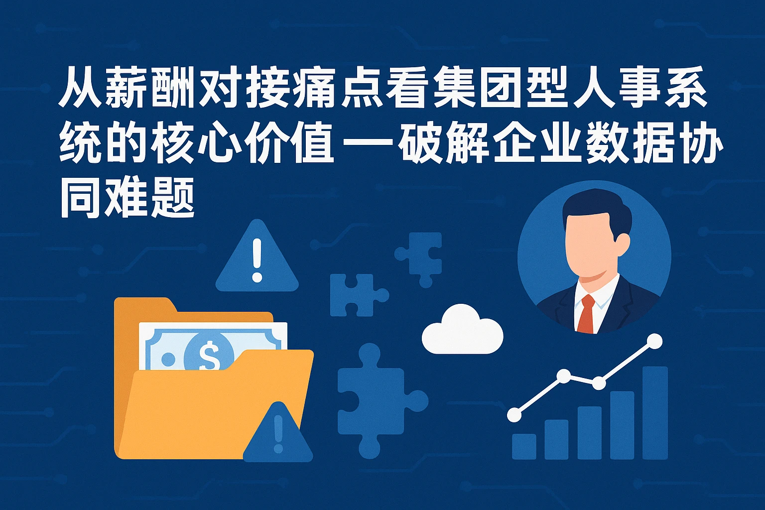 从薪酬对接痛点看集团型人事系统的核心价值——破解企业数据协同难题