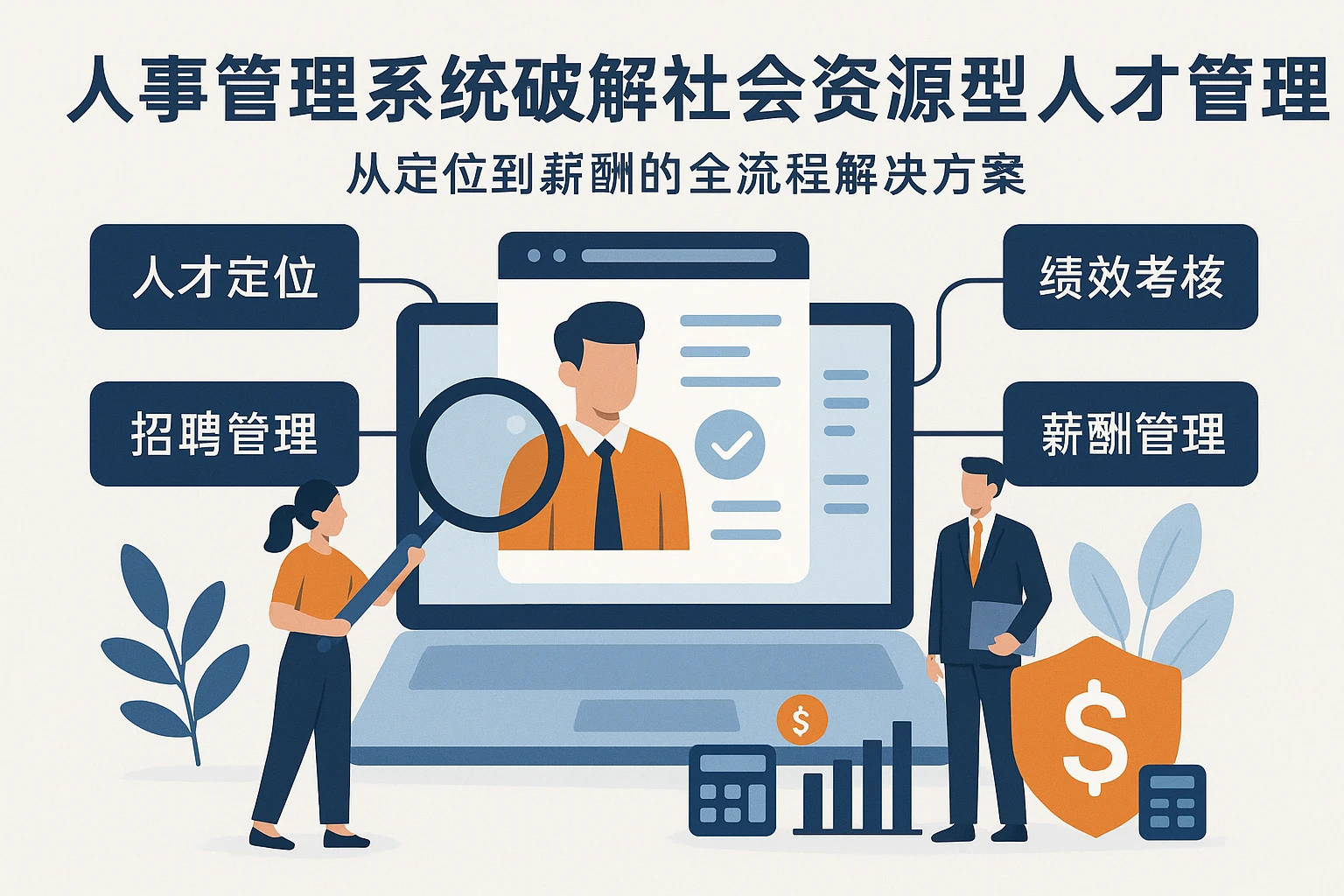 人事管理系统破解社会资源型人才管理难题：从定位到薪酬的全流程解决方案