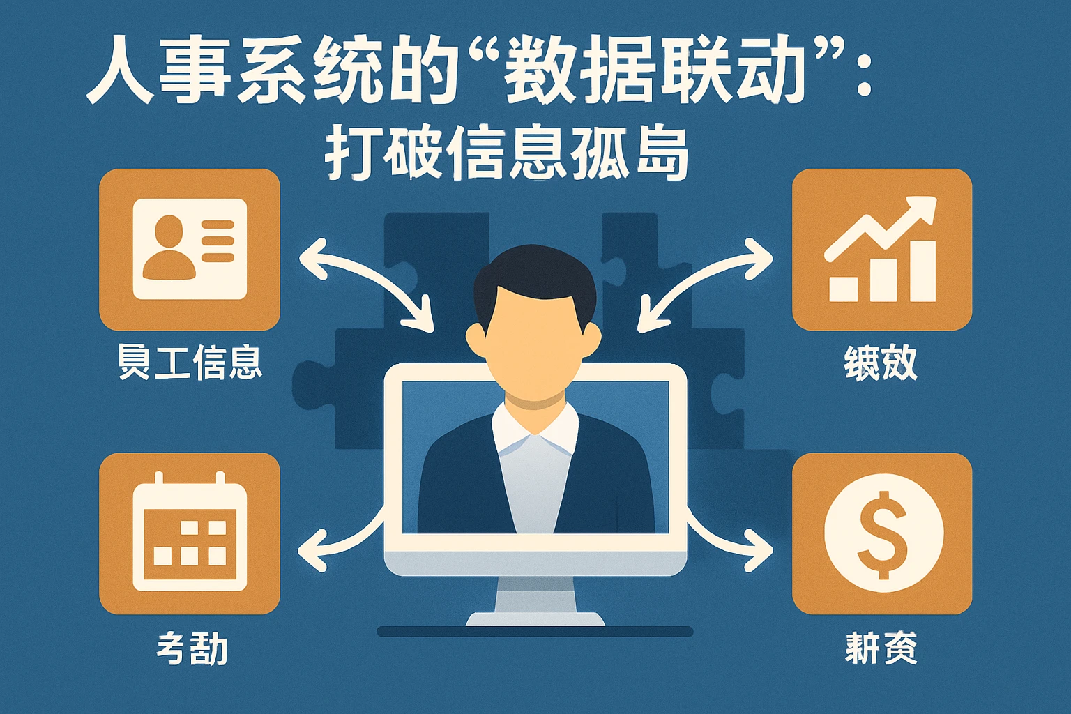 2. 人事系统的“数据联动”：打破信息孤岛