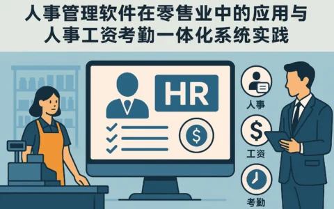 人事管理软件在零售业中的应用与人事工资考勤一体化系统实践