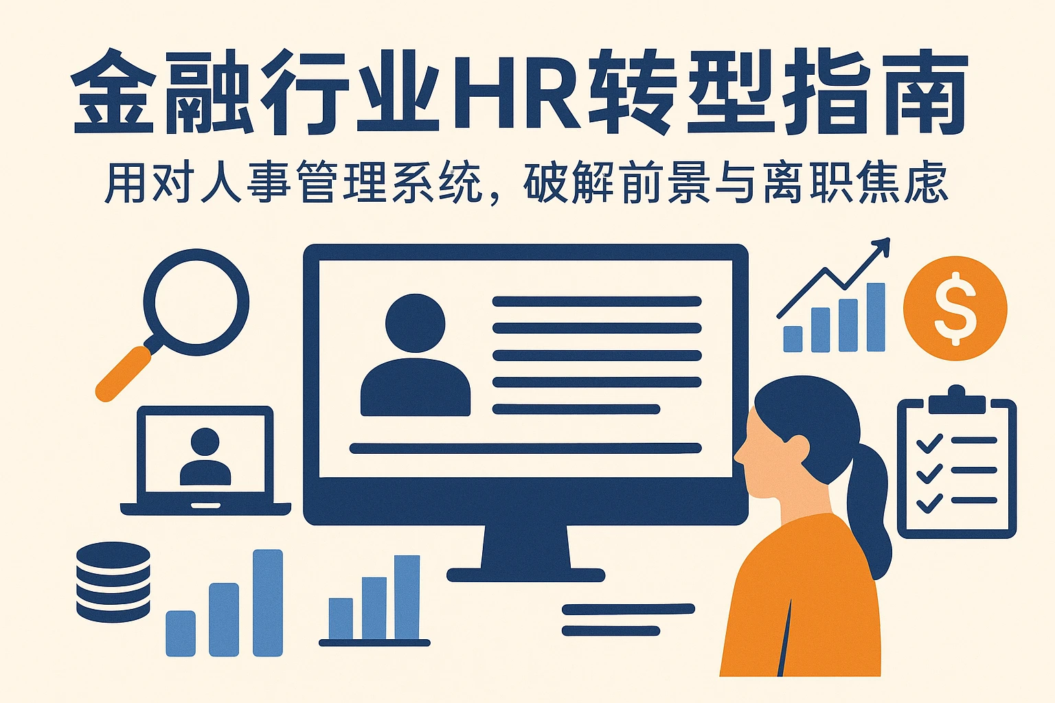 金融行业HR转型指南：用对人事管理系统，破解前景与离职焦虑
