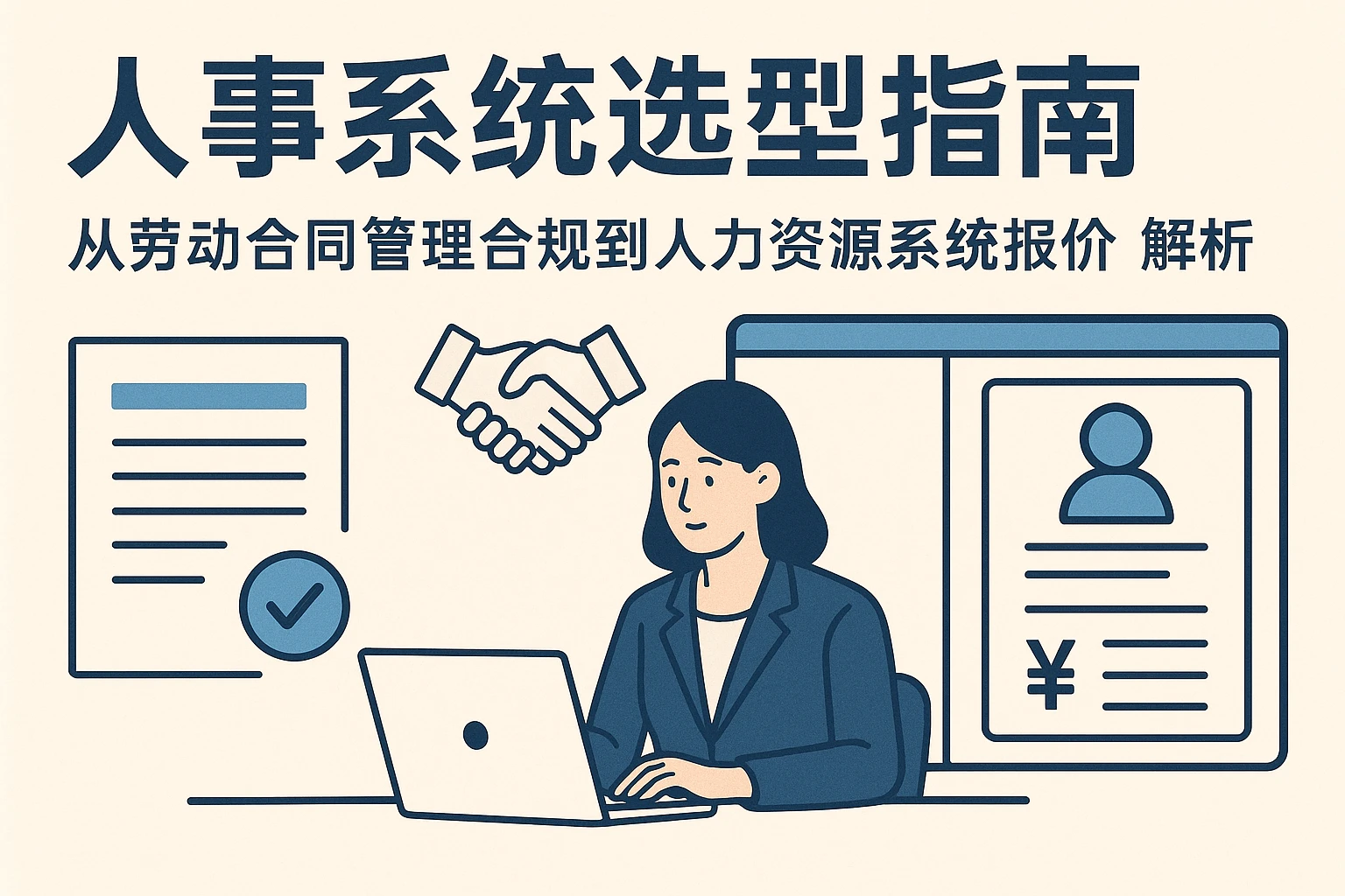人事系统选型指南：从劳动合同管理合规到人力资源系统报价全解析