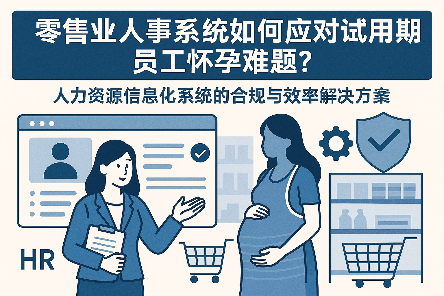 零售业人事系统如何应对试用期员工怀孕难题？人力资源信息化系统的合规与效率解决方案