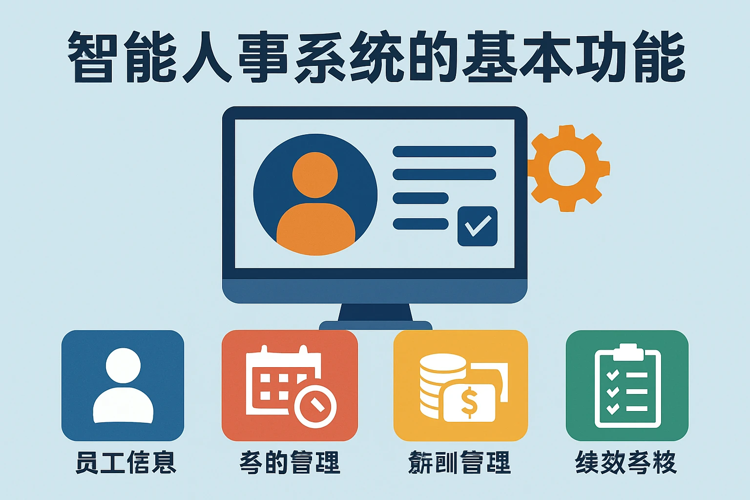 智能人事系统的基本功能