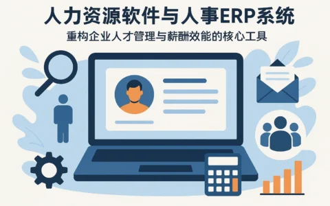 人力资源软件与人事ERP系统：重构企业人才管理与薪酬效能的核心工具