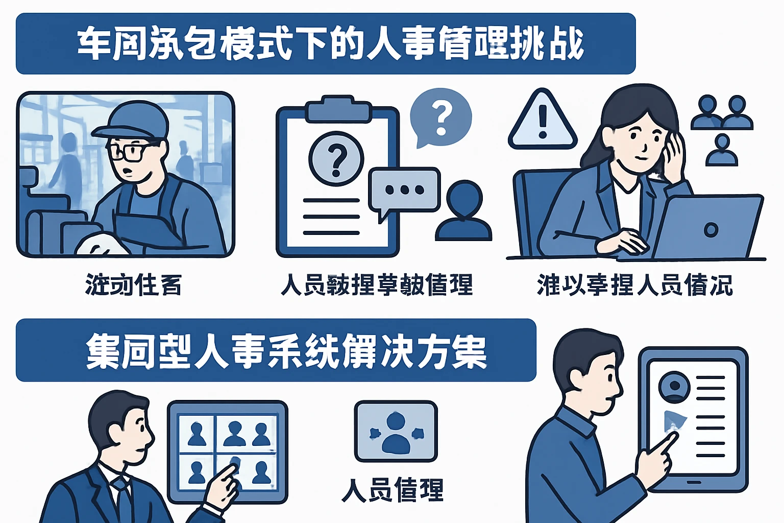 车间承包模式下的人事管理挑战与集团型人事系统解决方案