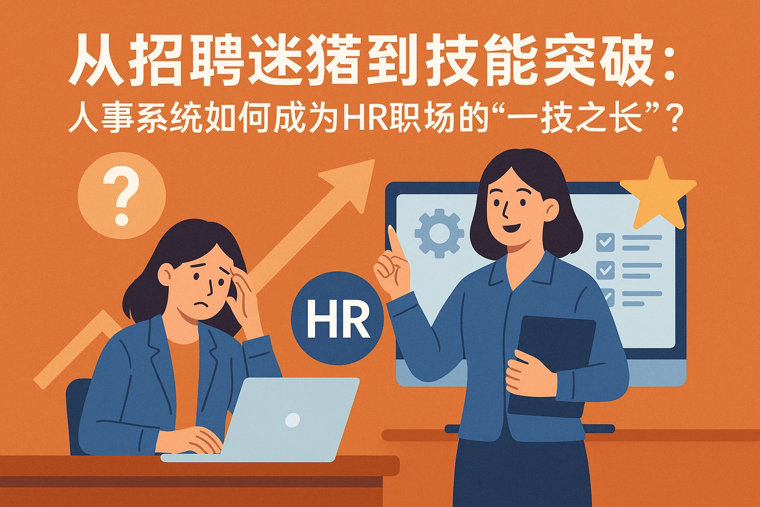 从招聘迷茫到技能突破：人事系统如何成为HR职场的“一技之长”？
