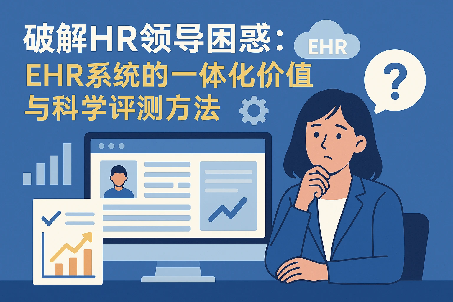 破解HR领导困惑：EHR系统的一体化价值与科学评测方法
