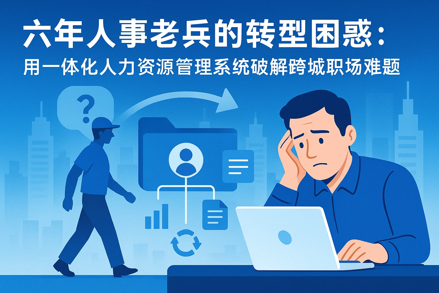 六年人事老兵的转型困惑：用一体化人力资源管理系统破解跨城职场难题