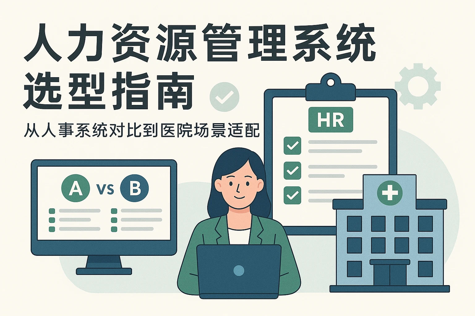 人力资源管理系统选型指南:从人事系统对比到医院场景适配