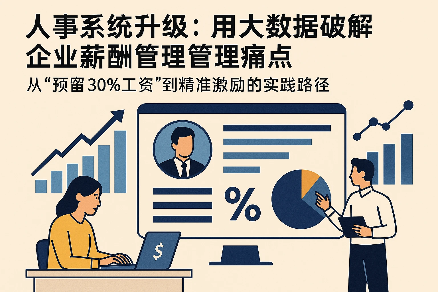 人事系统升级：用大数据破解企业薪酬管理痛点——从“预留30%工资”到精准激励的实践路径