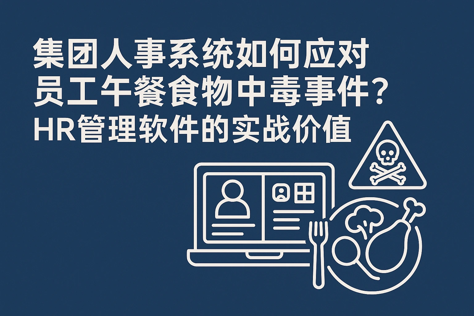 集团人事系统如何应对员工午餐食物中毒事件？HR管理软件的实战价值