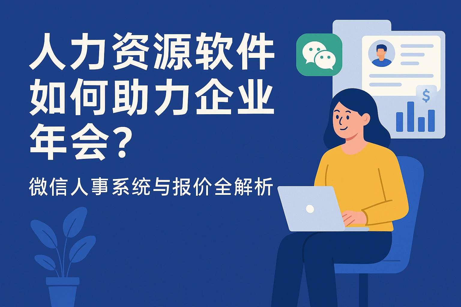 人力资源软件如何助力企业年会？微信人事系统与报价全解析