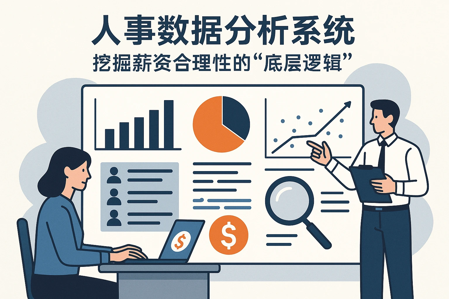 2. 人事数据分析系统：挖掘薪资合理性的“底层逻辑”