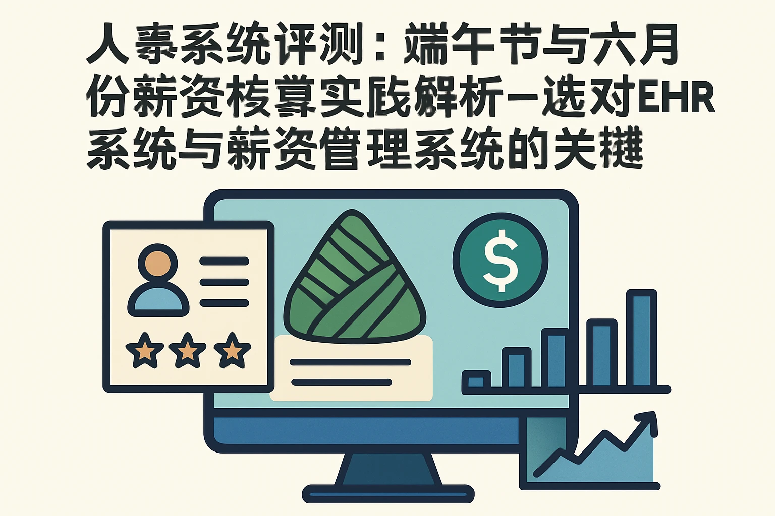 人事系统评测：端午节与六月份薪资核算实践解析——选对EHR系统与薪资管理系统的关键