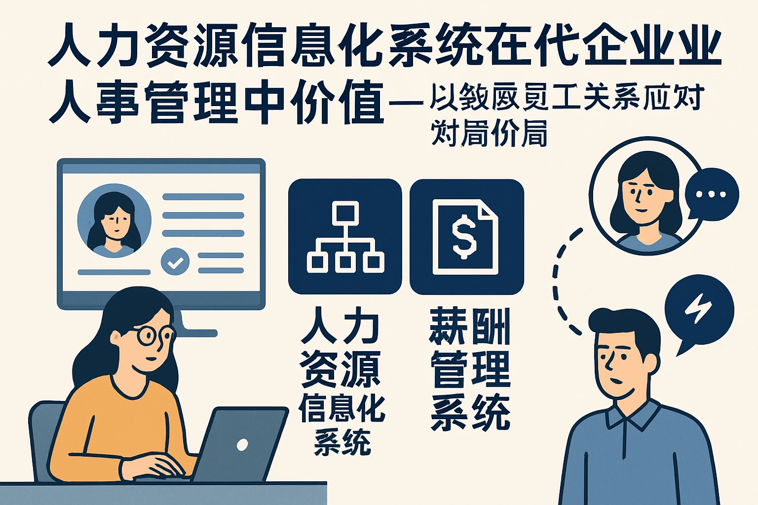 人力资源信息化系统与薪酬管理系统在现代企业人事管理中的价值——以敏感员工关系应对为视角