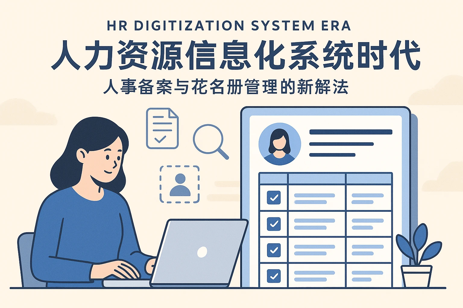 人力资源信息化系统时代：人事备案与花名册管理的新解法
