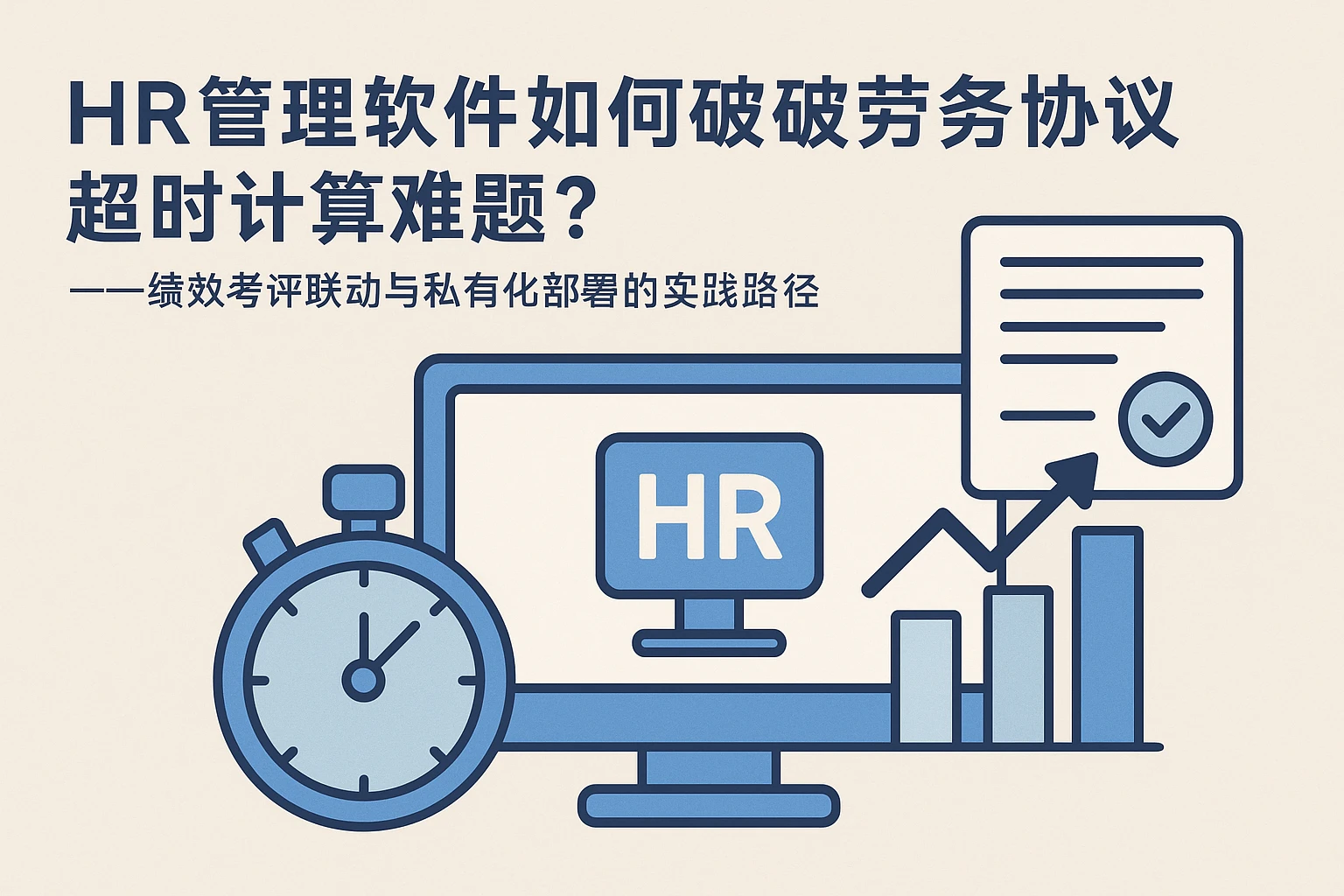HR管理软件如何破解劳务协议超时计算难题？——绩效考评联动与私有化部署的实践路径