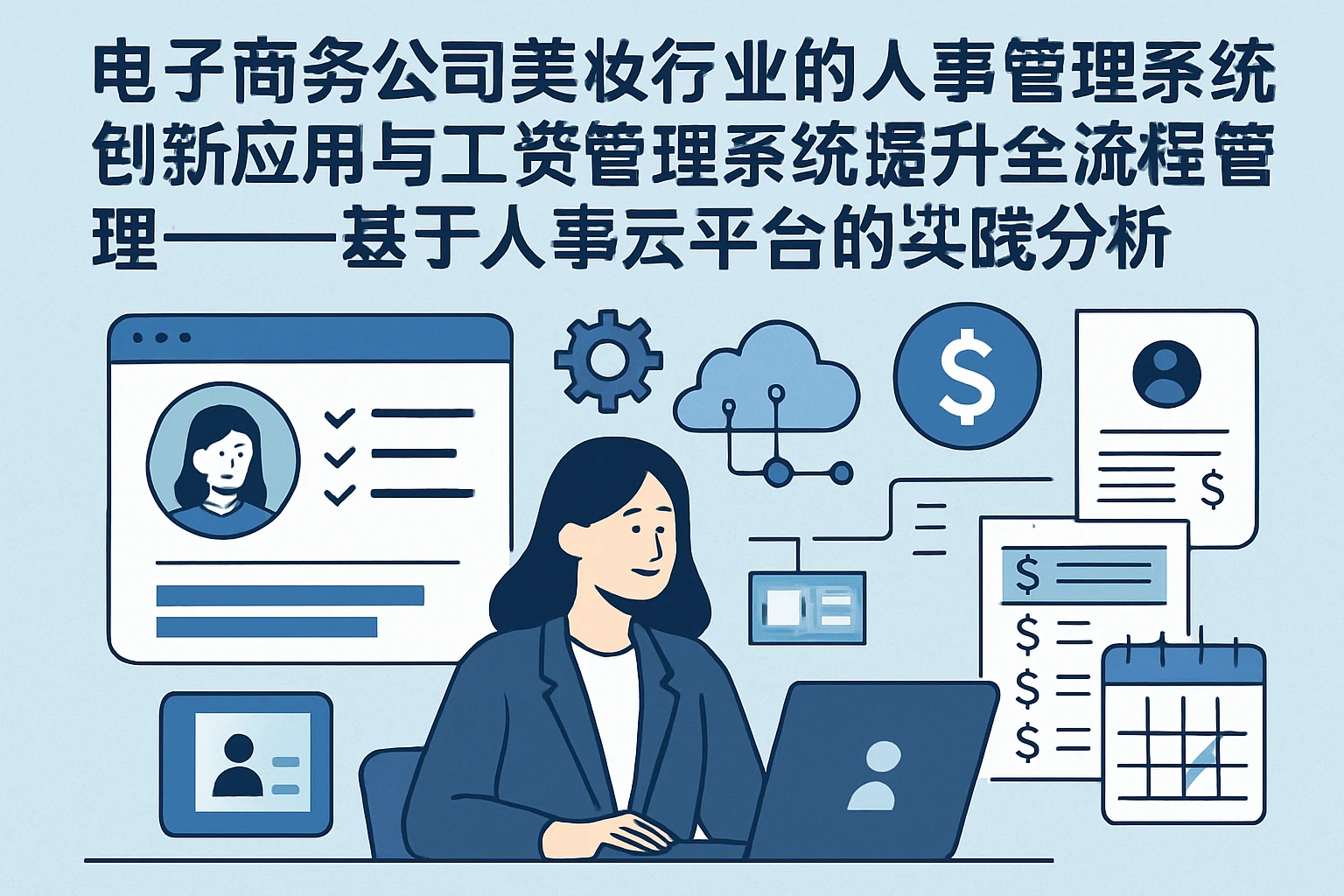 电子商务公司美妆行业的人事管理系统创新应用与工资管理系统提升全流程管理——基于人事云平台的实践分析