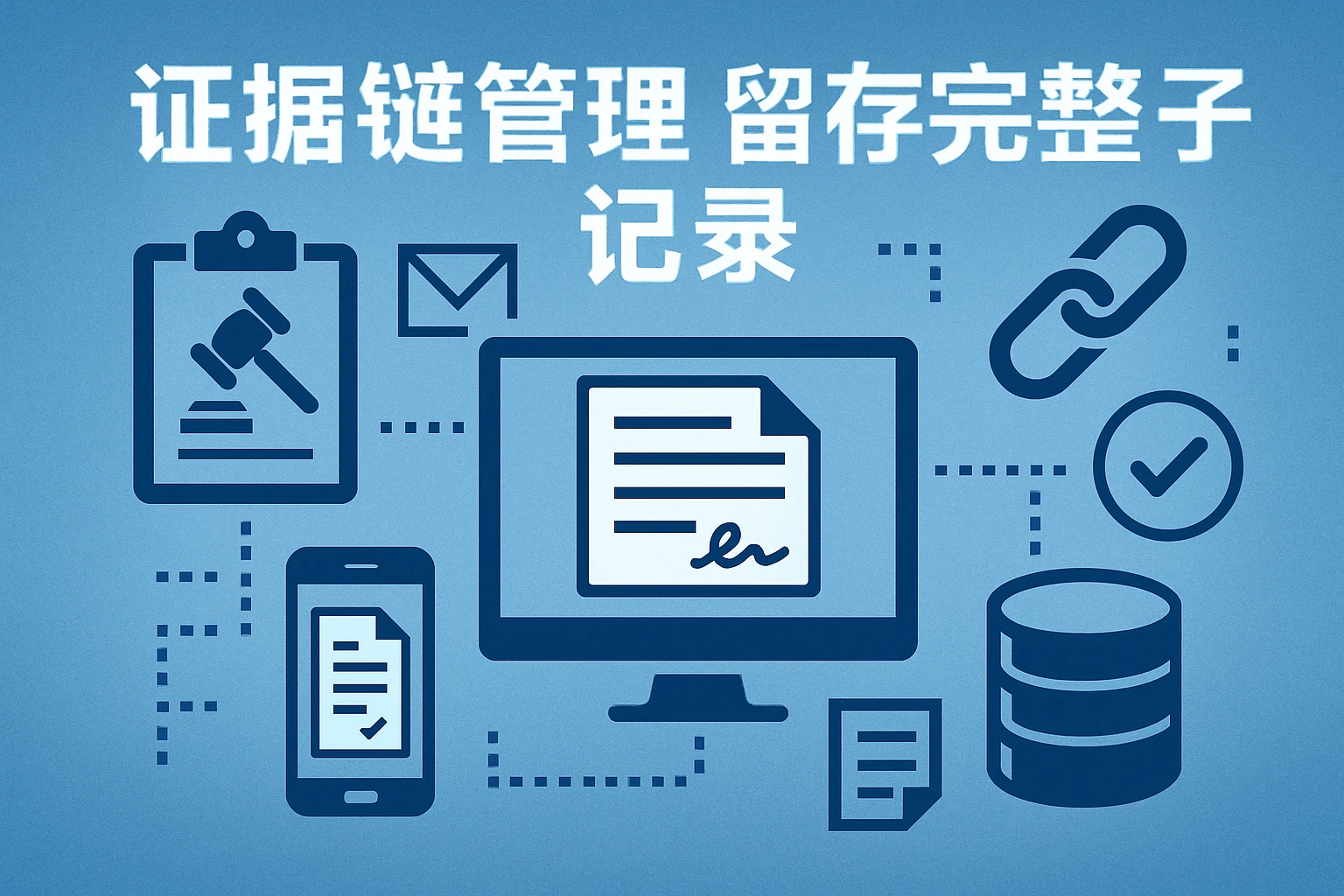 证据链管理，留存完整电子记录