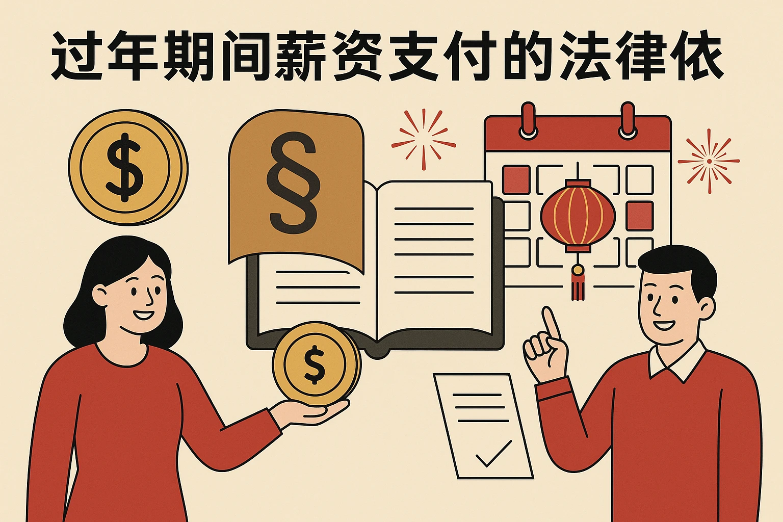 2. 过年期间薪资支付的法律依据