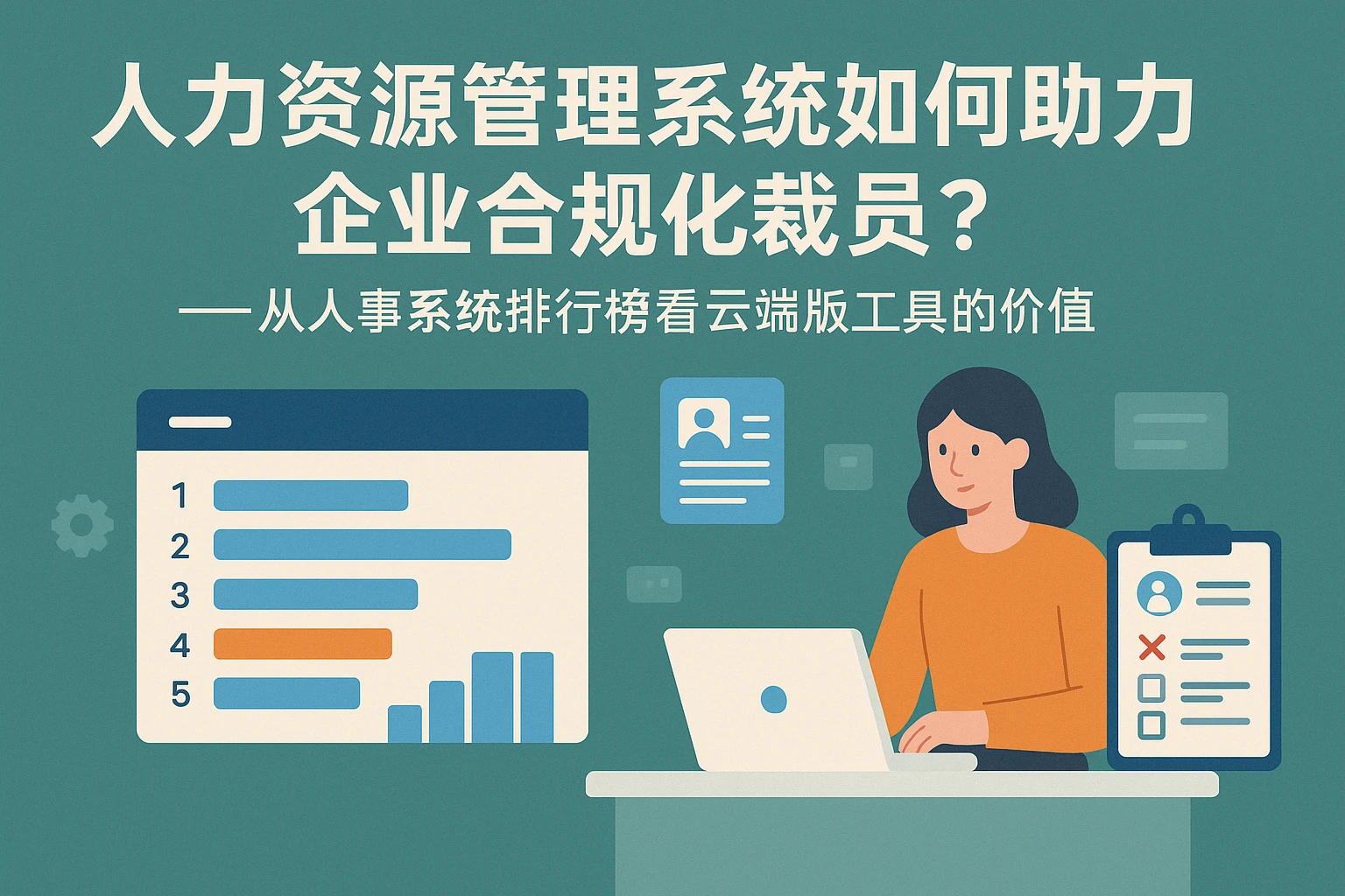 人力资源管理系统如何助力企业合规化裁员？——从人事系统排行榜看云端版工具的价值