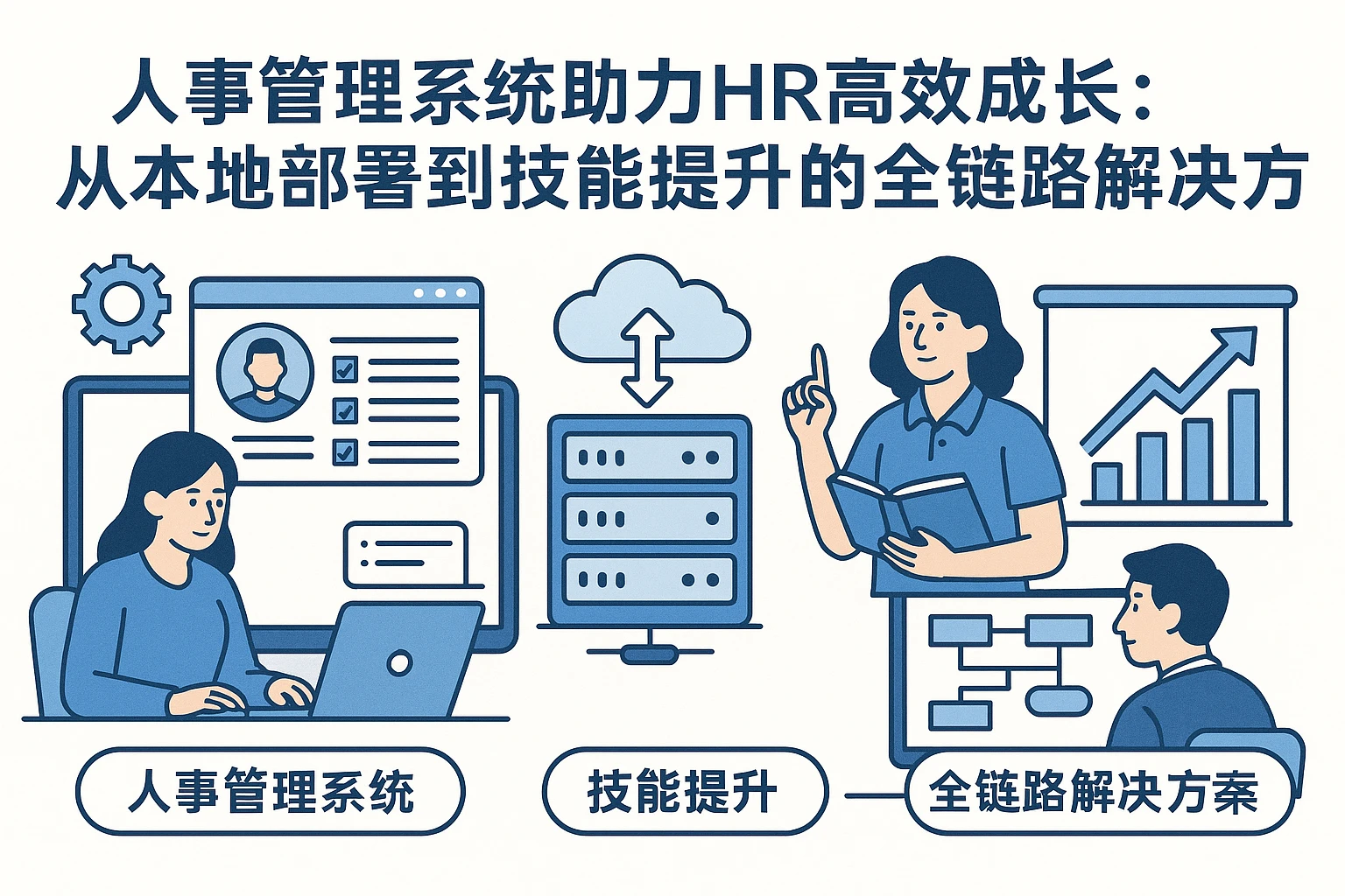 人事管理系统助力HR高效成长：从本地部署到技能提升的全链路解决方案