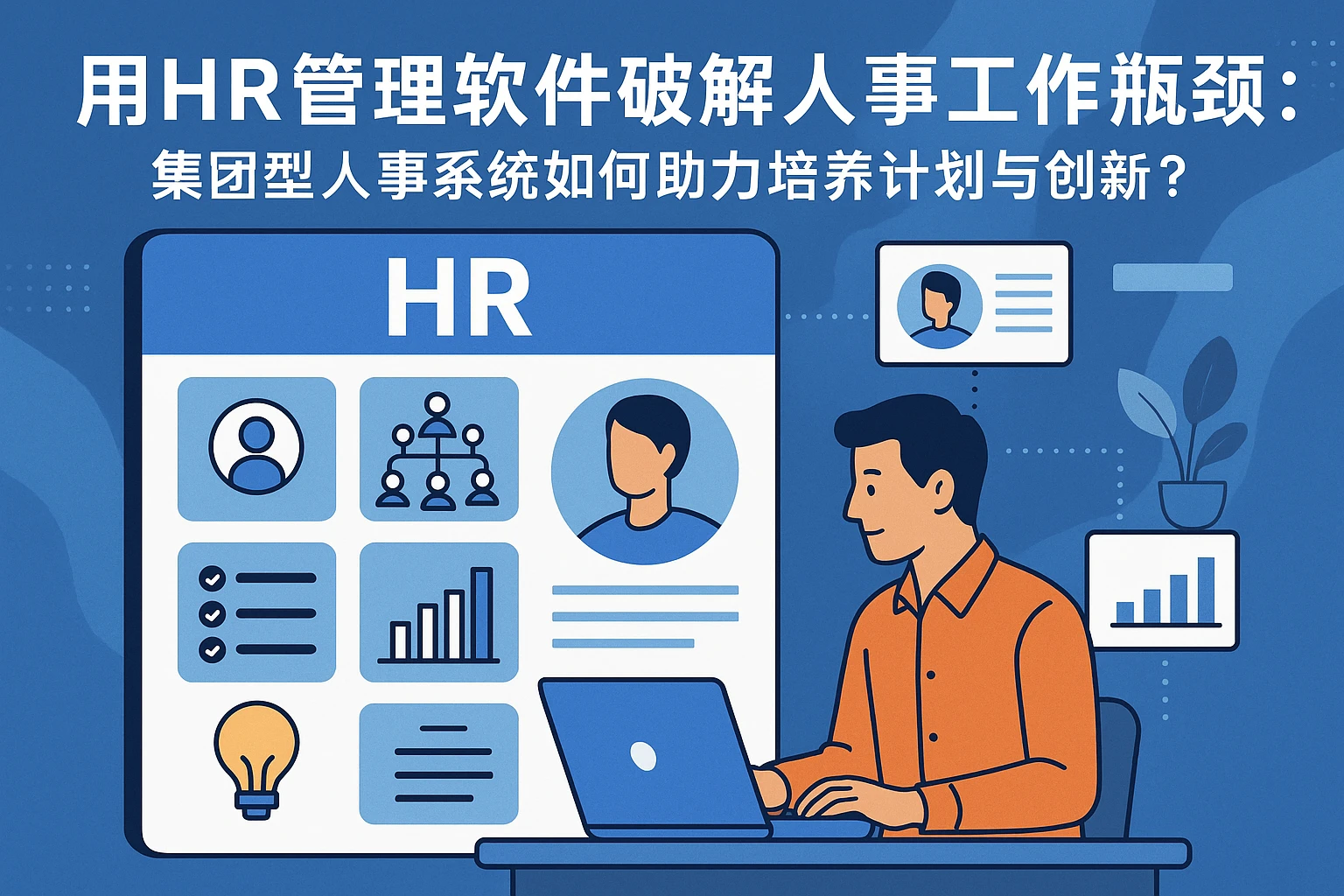 用HR管理软件破解人事工作瓶颈：集团型人事系统如何助力培养计划与创新？