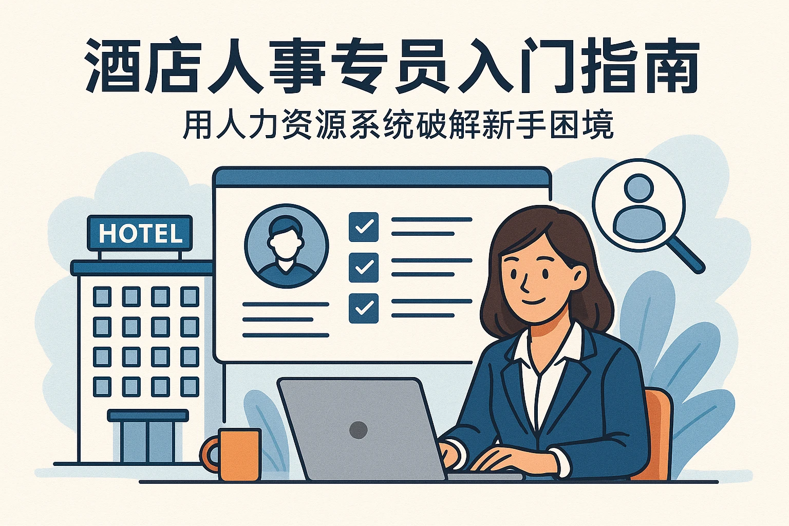 酒店人事专员入门指南：用人力资源系统破解新手困境
