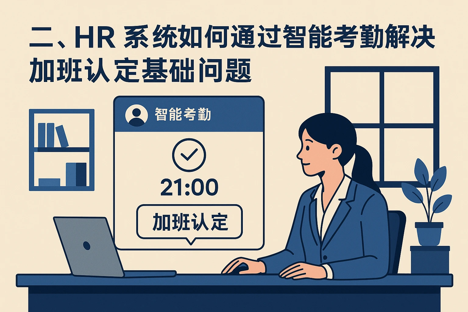 二、HR系统如何通过智能考勤解决加班认定基础问题