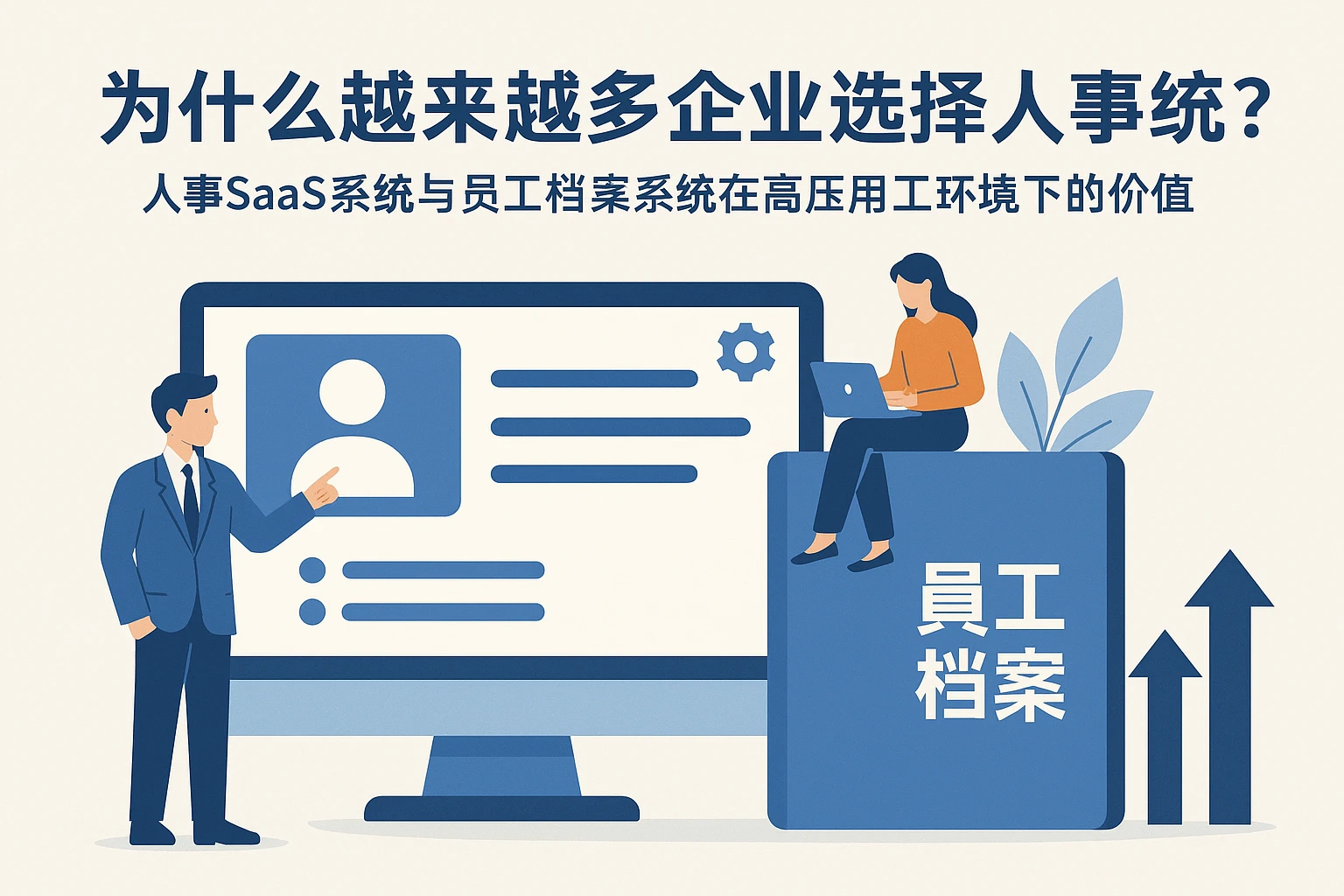 为什么越来越多企业选择人事系统？人事SaaS系统与员工档案系统在高压用工环境下的价值