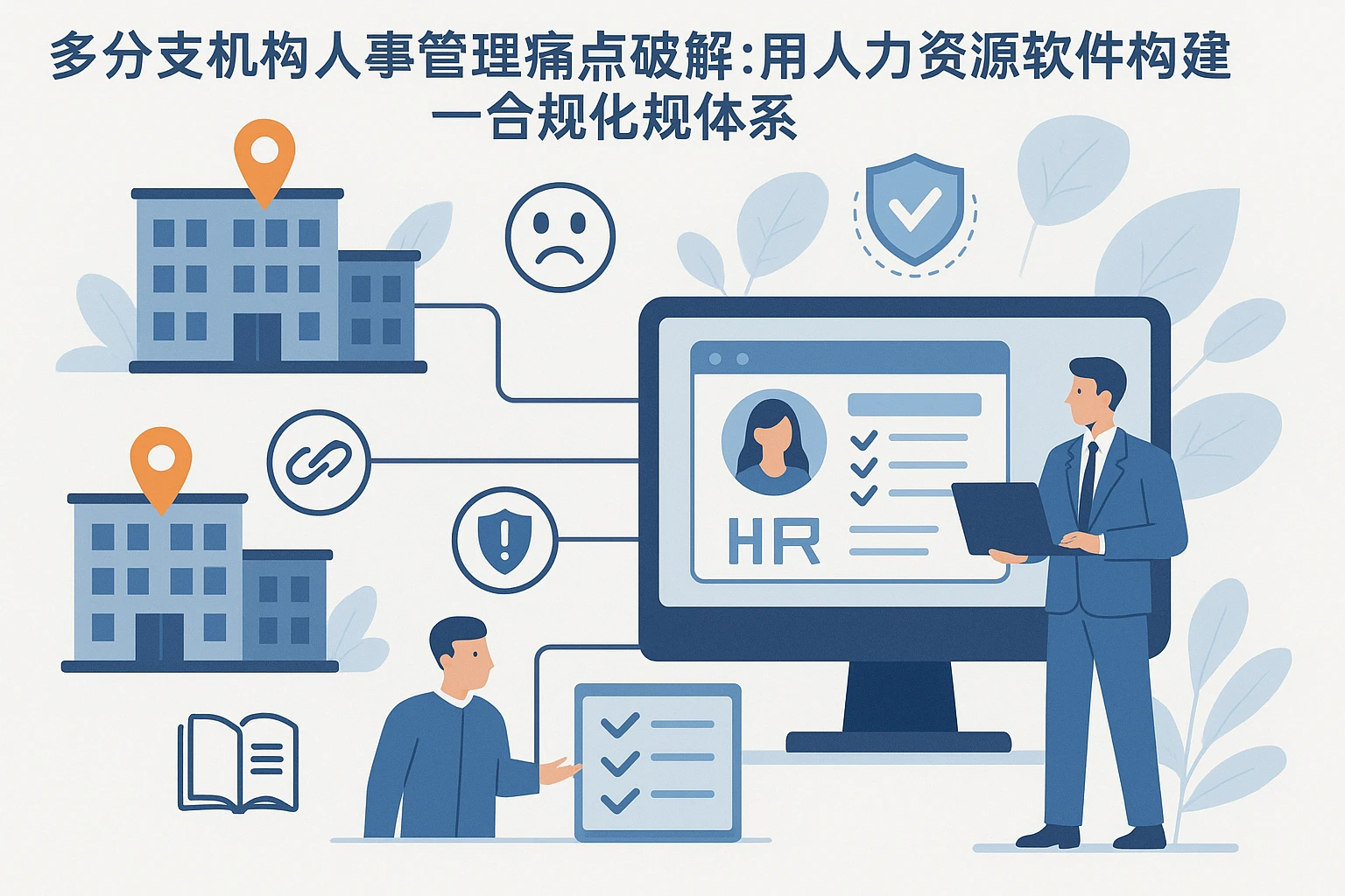 多分支机构人事管理痛点破解：用人力资源软件构建统一合规体系