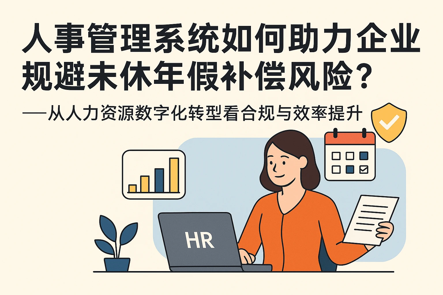 人事管理系统如何助力企业规避未休年假补偿风险？——从人力资源数字化转型看合规与效率提升