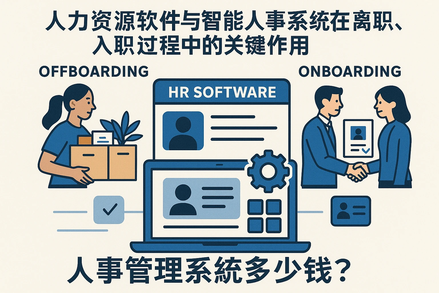 人力资源软件与智能人事系统在离职、入职过程中的关键作用——人事管理系统多少钱？