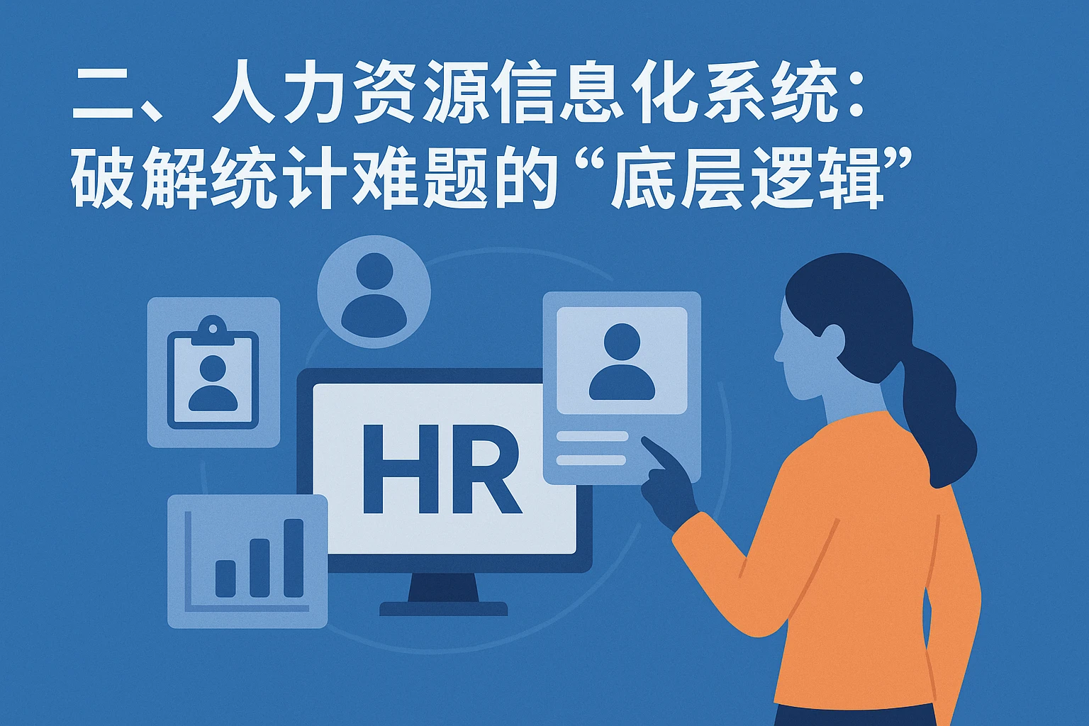 二、人力资源信息化系统：破解统计难题的“底层逻辑”