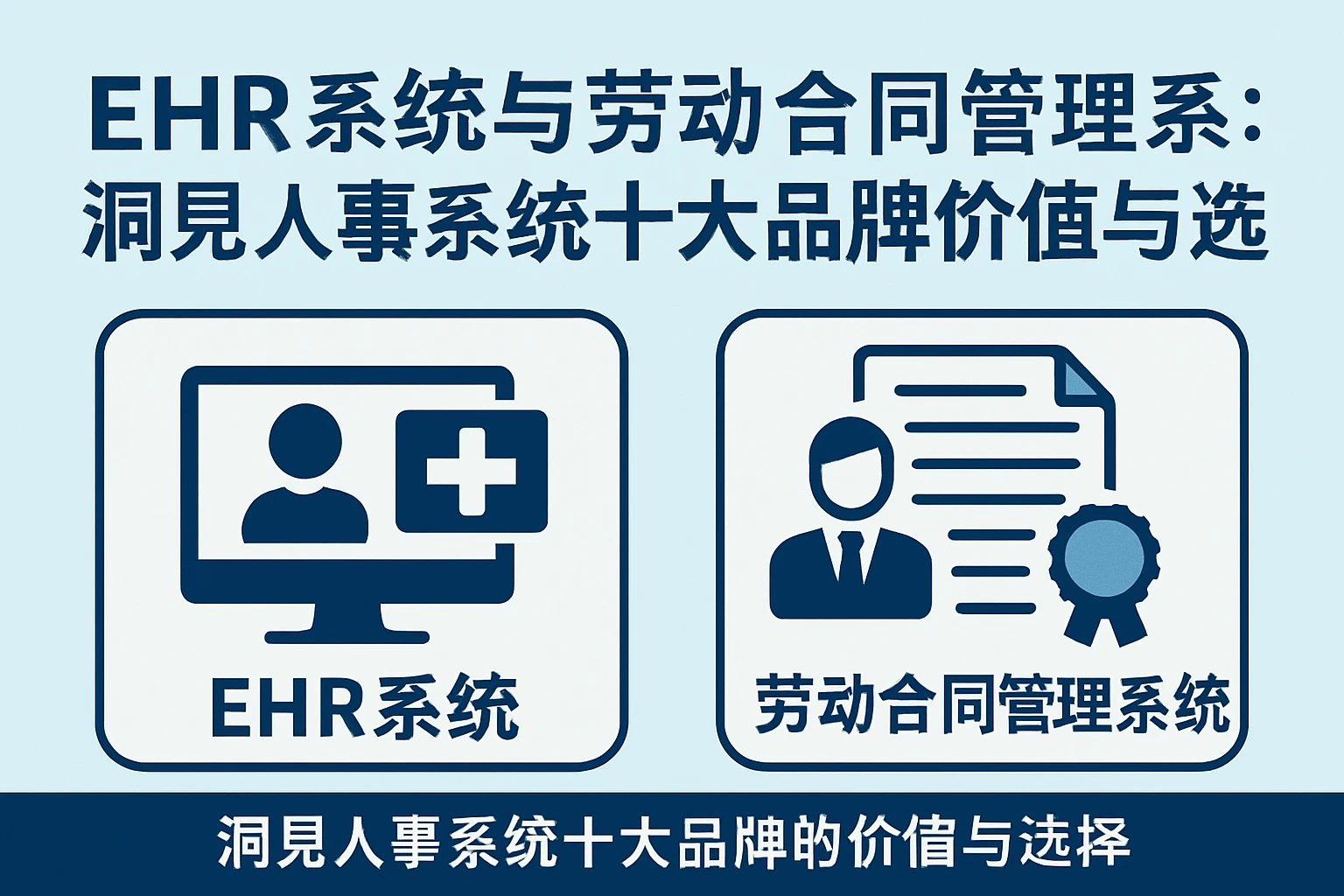 ehr系统与劳动合同管理系统：洞见人事系统十大品牌的价值与选择