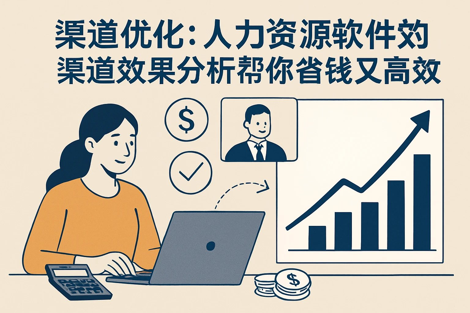2. 渠道优化：人力资源软件的渠道效果分析帮你省钱又高效