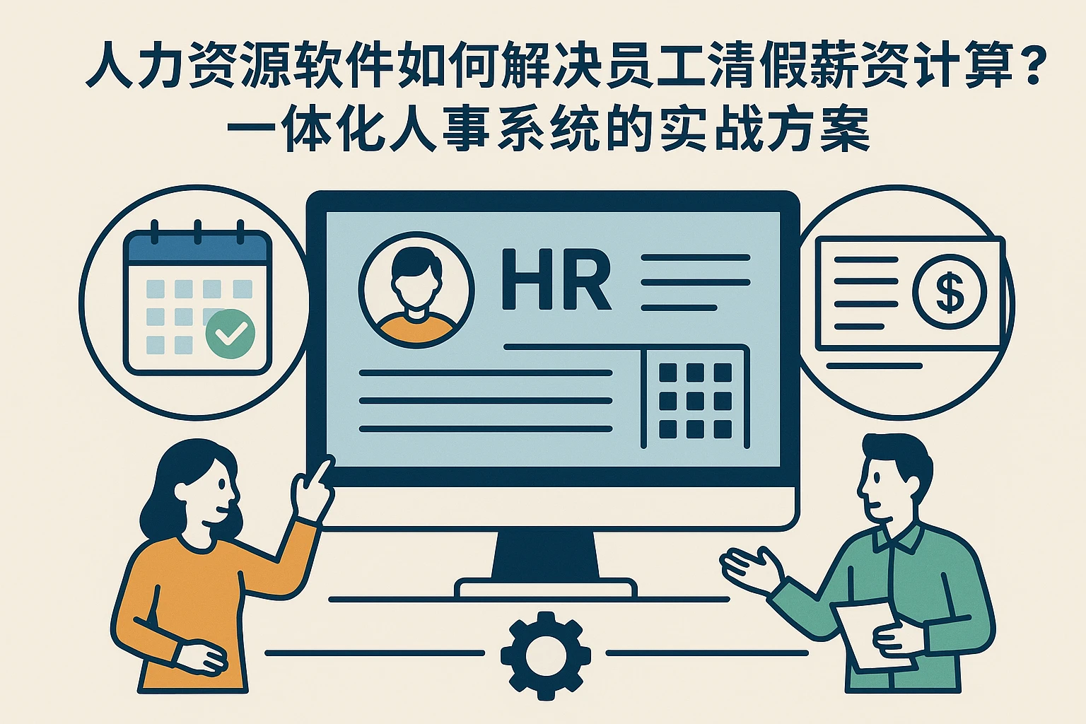 人力资源软件如何解决员工请假薪资计算难题?一体化人事系统的实战方案